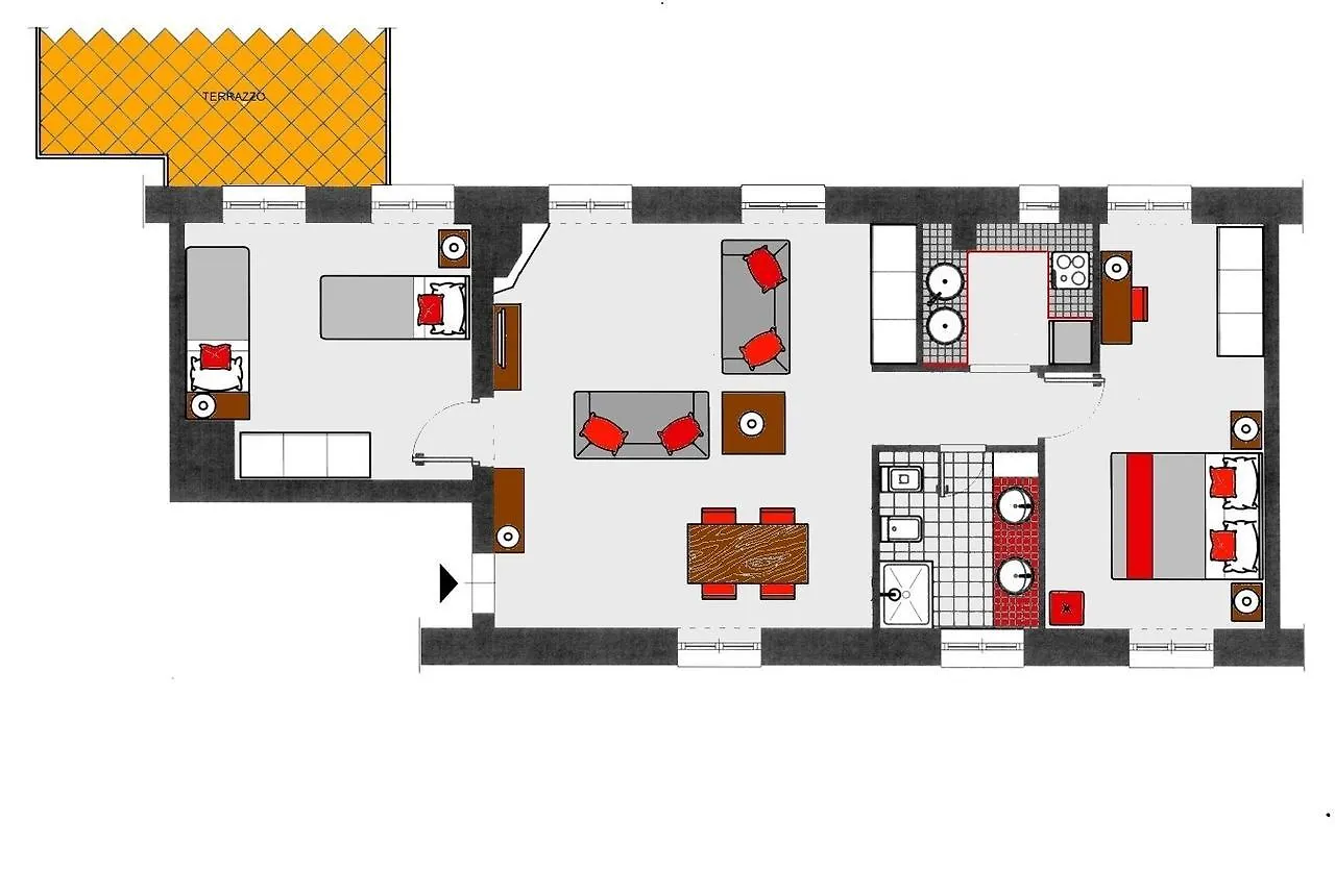 Apartamento Residenza Termini Roma